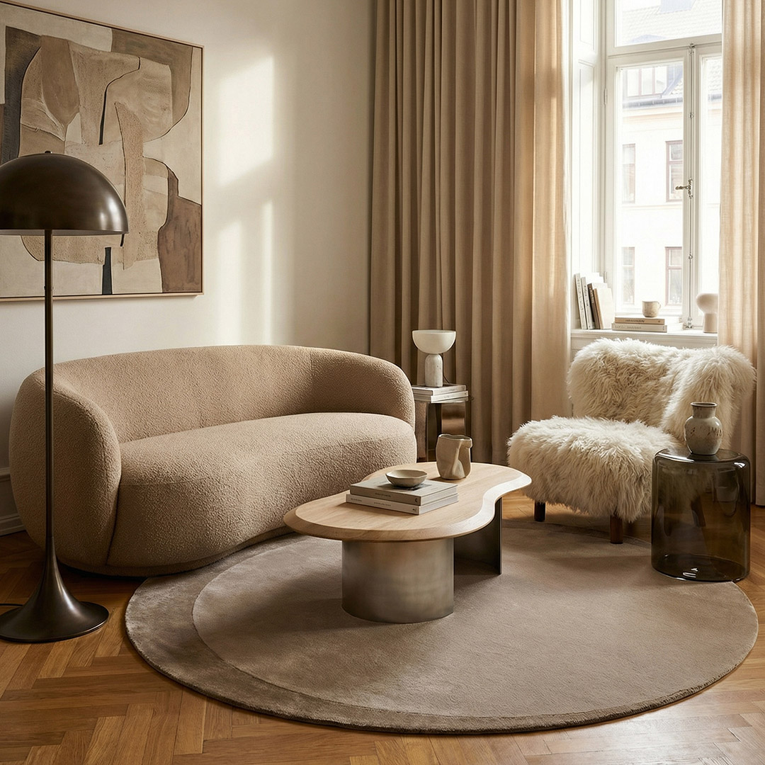 Luna Round Rug