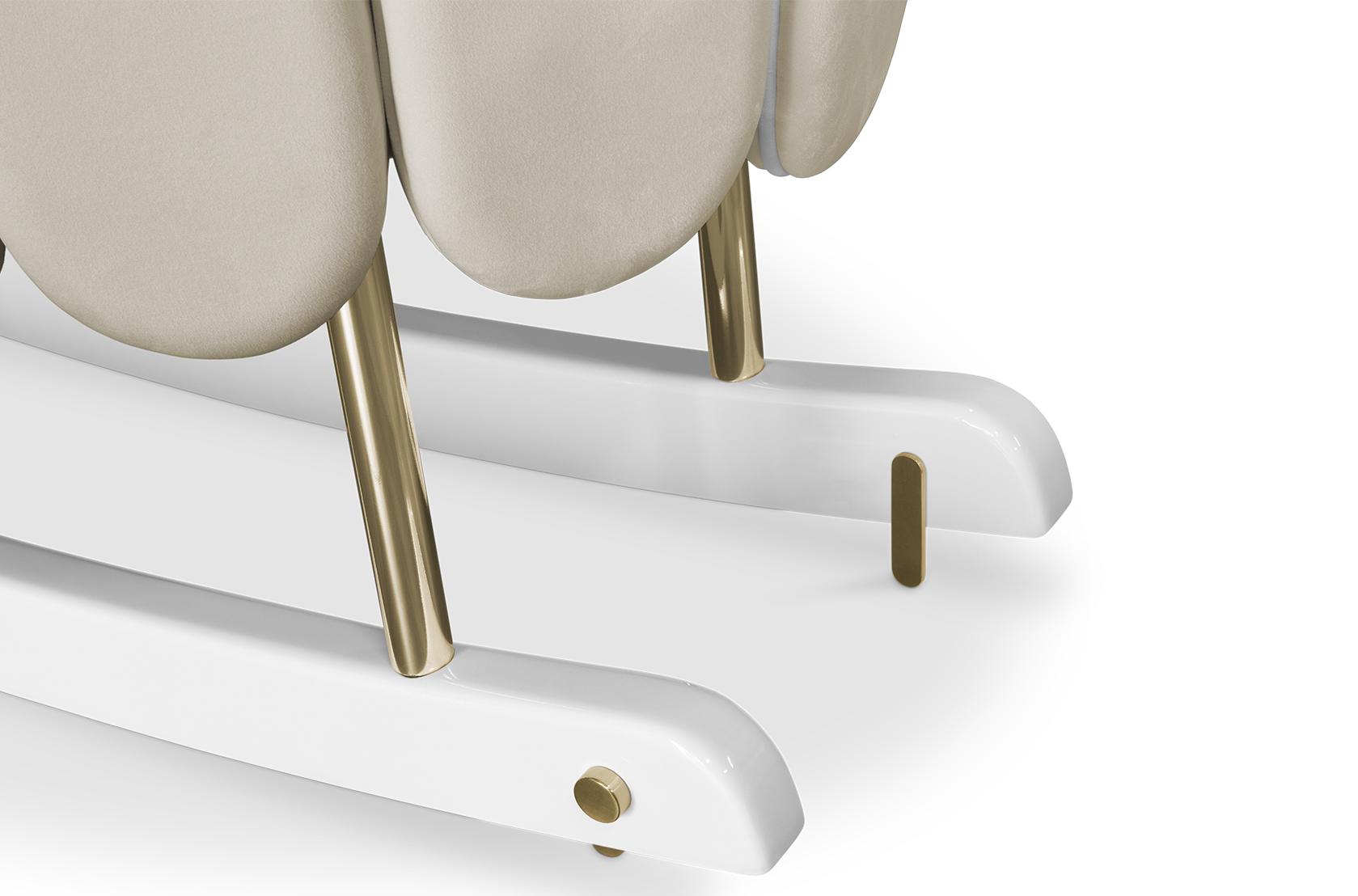 Lotus Gentle Rocking Crib