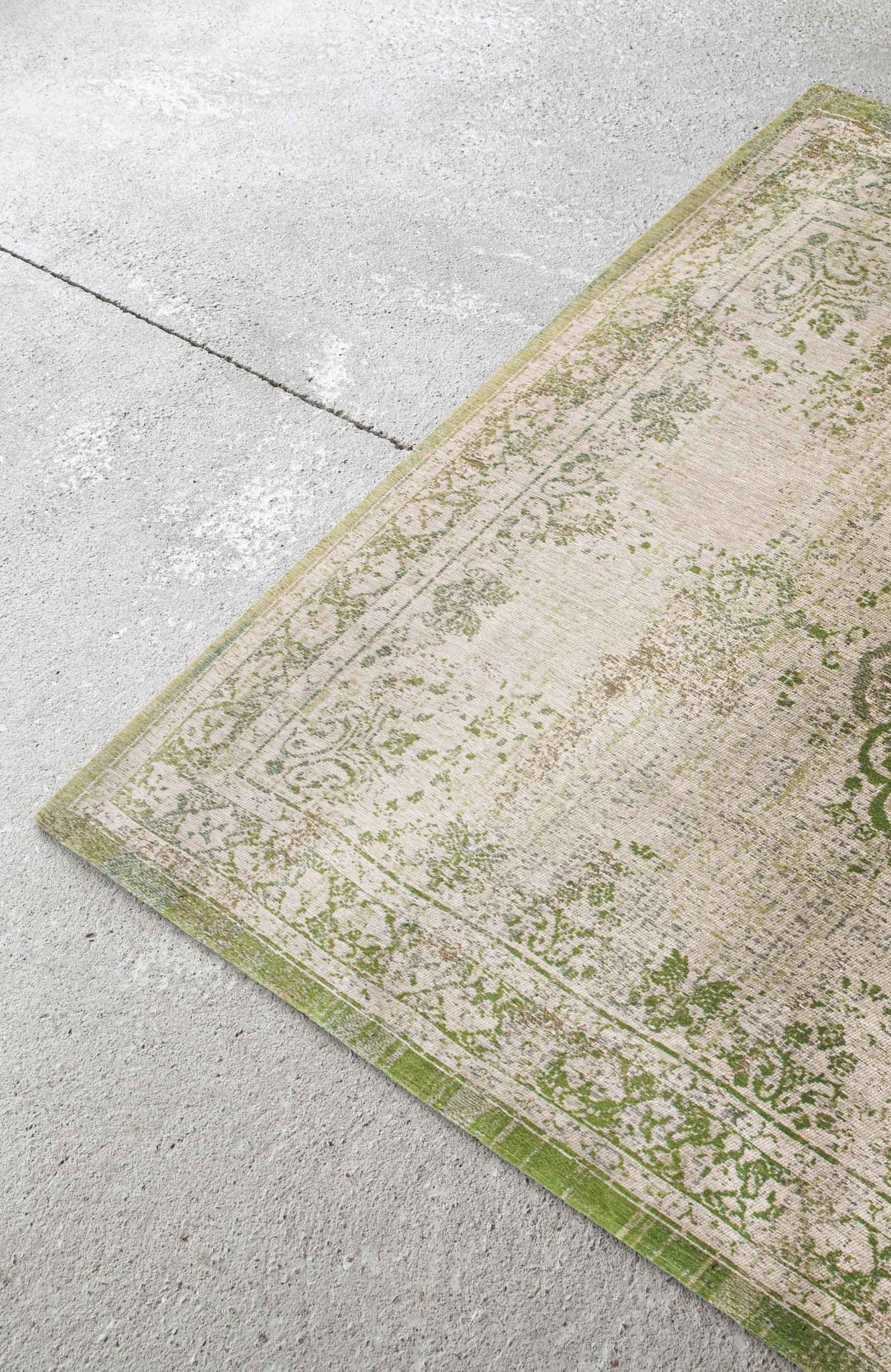 Medallion Green Rug