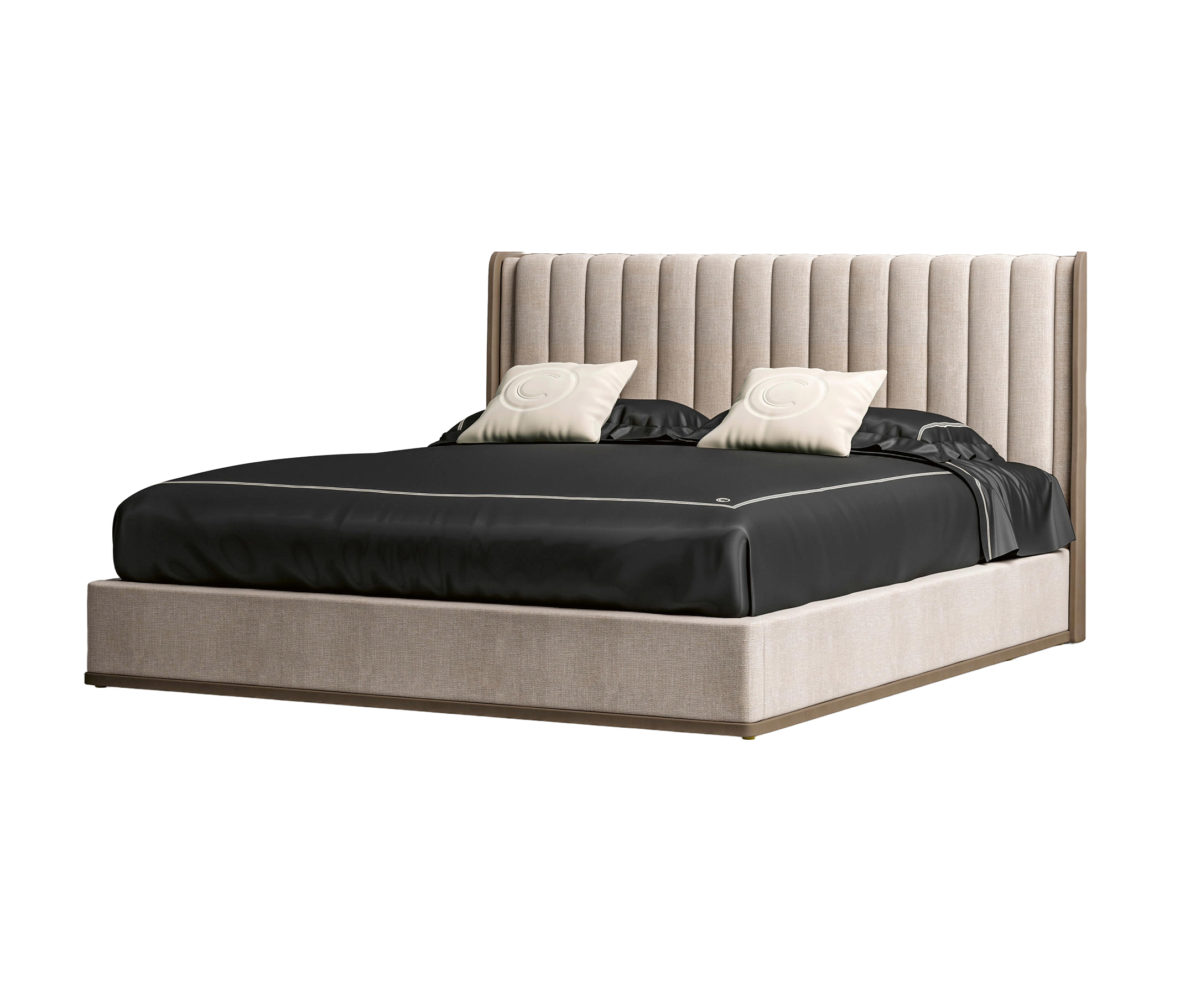 Bed With Headboard | Mattress Size: 180 x 200 cm