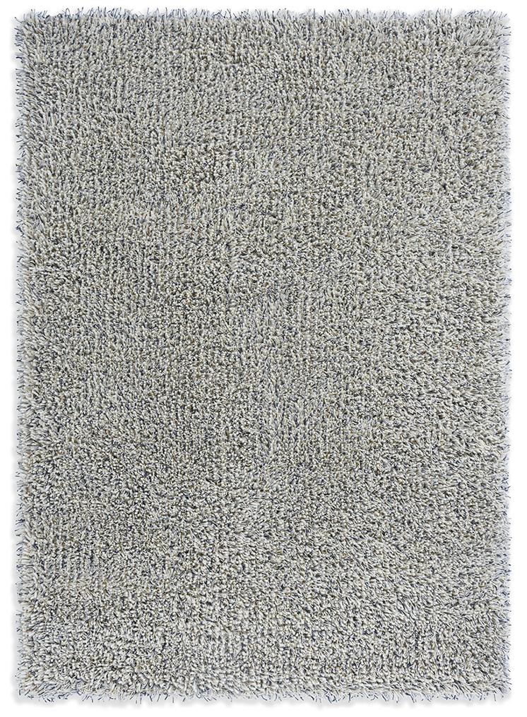 Grey Fluffy Shag Rug