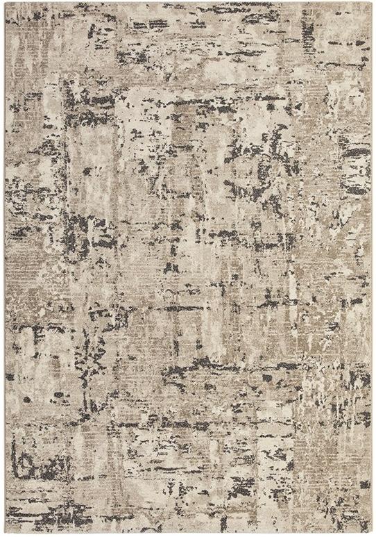 Abstract Machine Made Rug ☞ Size: 5' 3" x 7' 7" (160 x 230 cm)