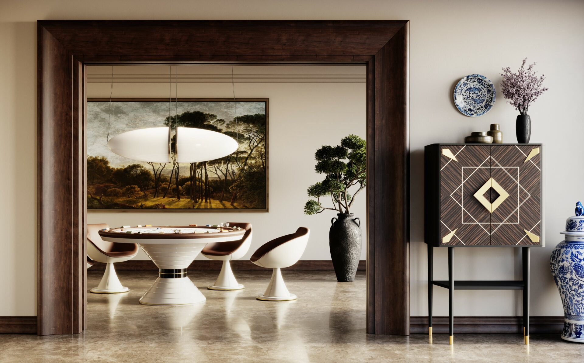 Shell Swivel Chair