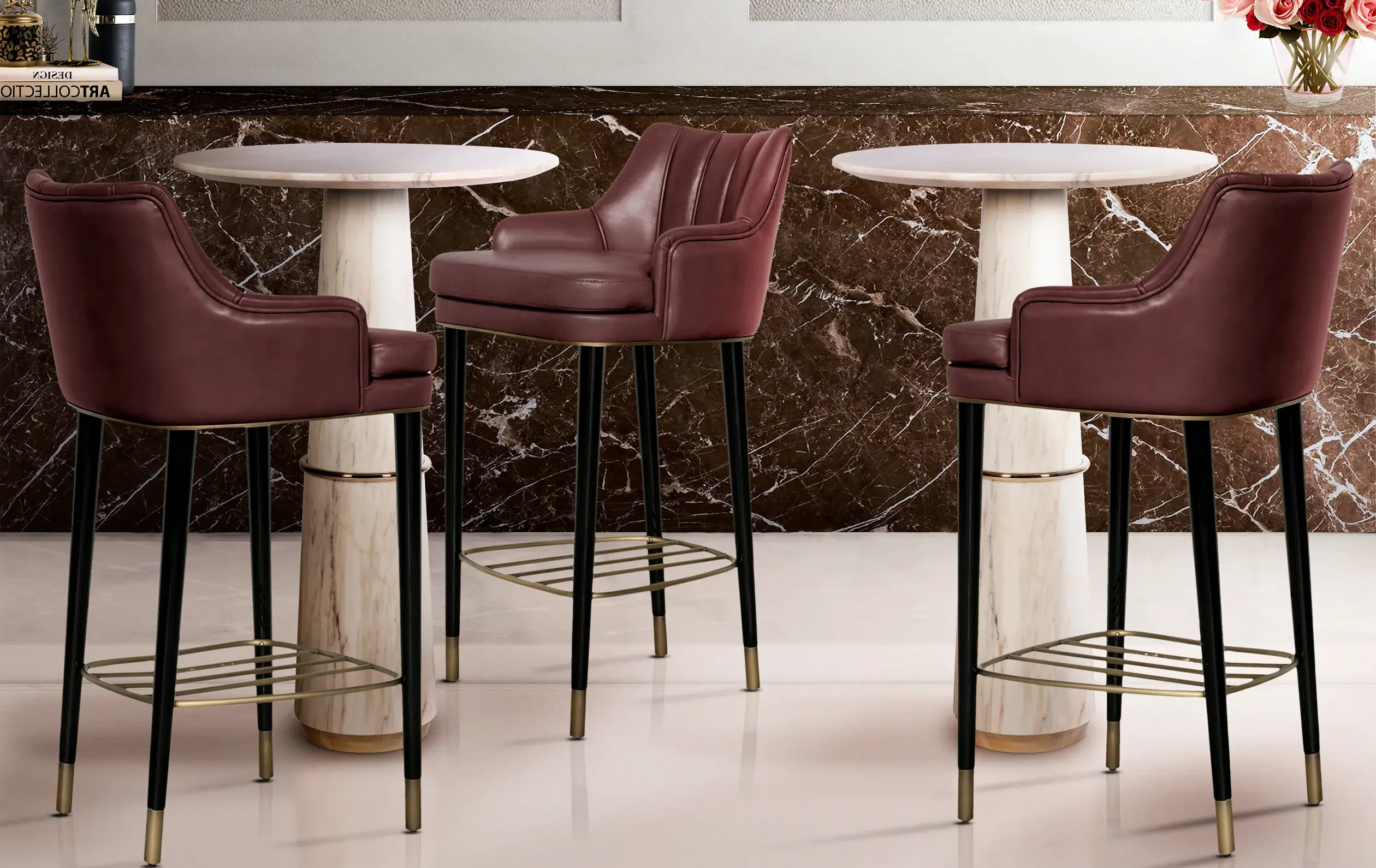 Marble Bar Table - 1