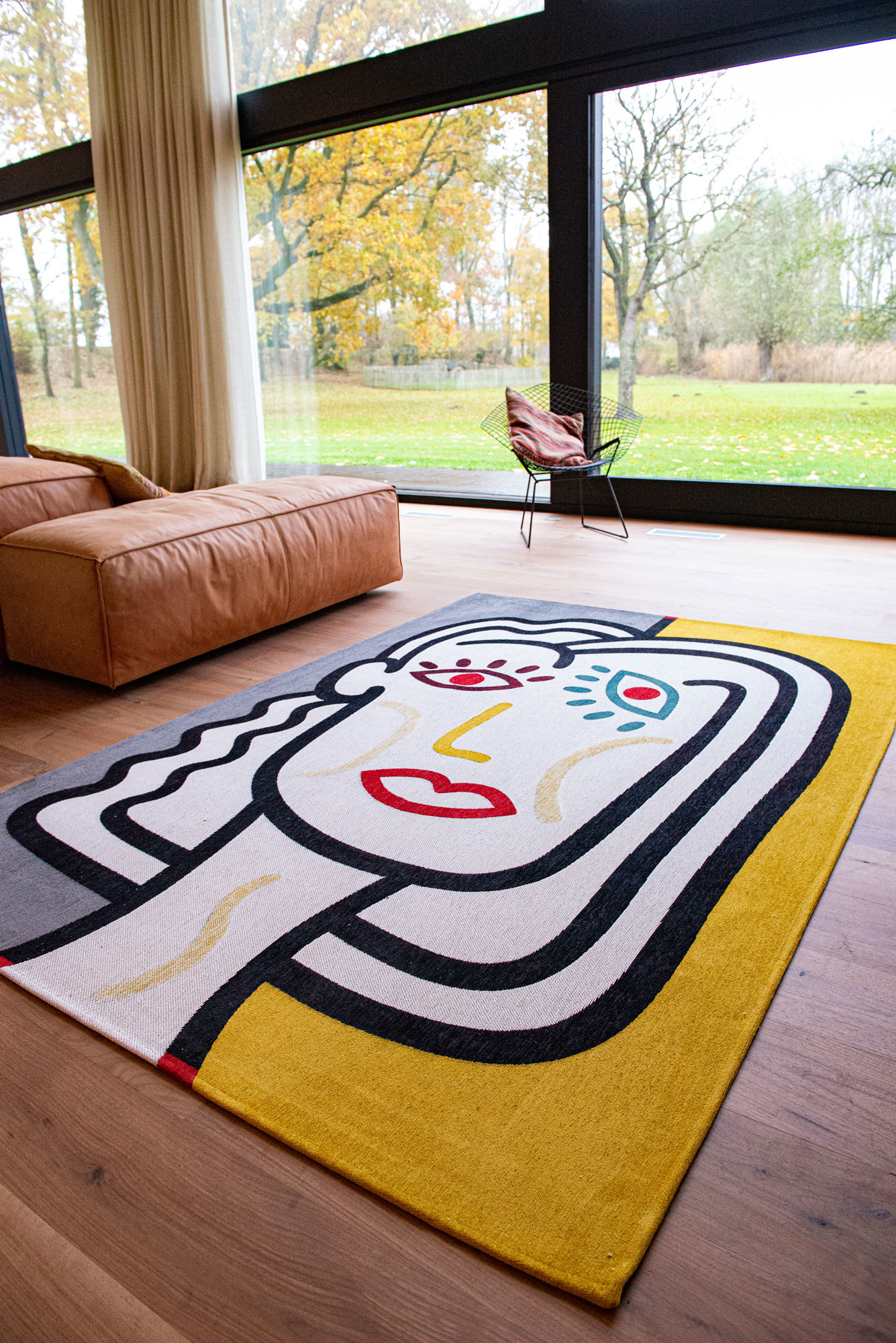 Flatwoven Art Rug