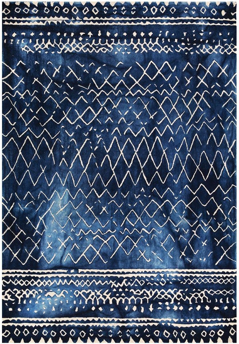 Moroccan Indigo Rug