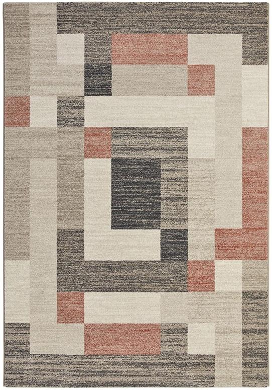 Geometric Machine Made Rug