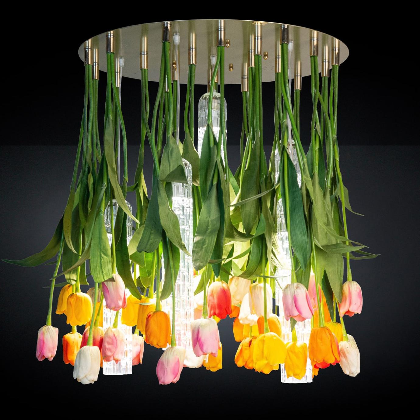 Tulip Round Chandelier