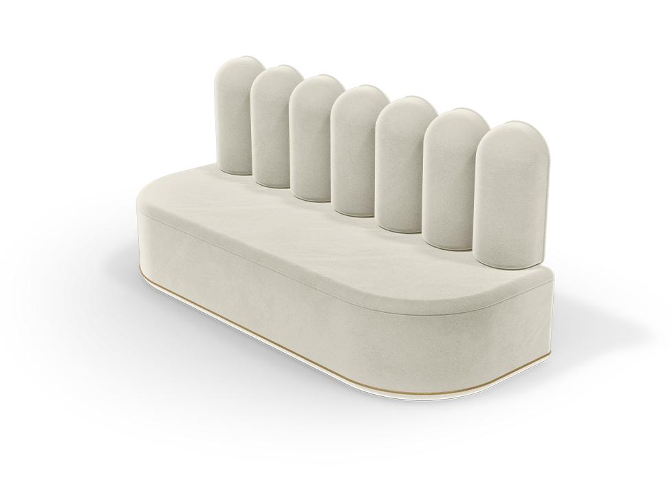 Fluffy Cloud II Snuggle Sofa