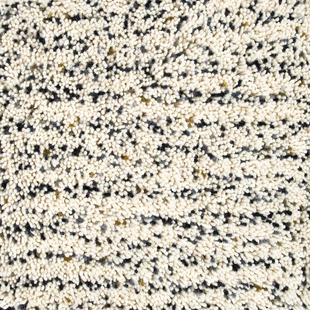 Blue/Ivory Luxury Shag Rug