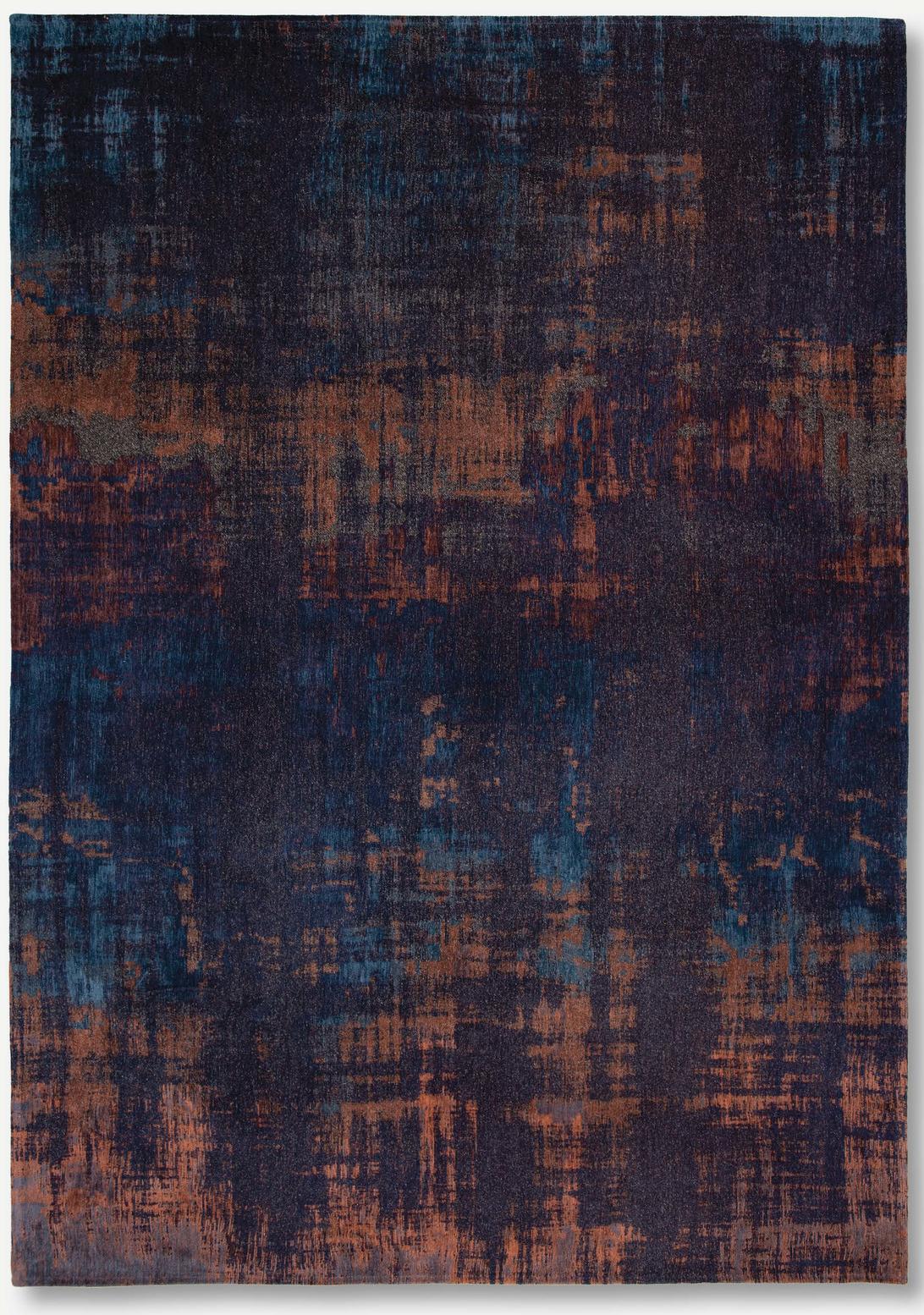 Erased Art Black Flatwoven Rug