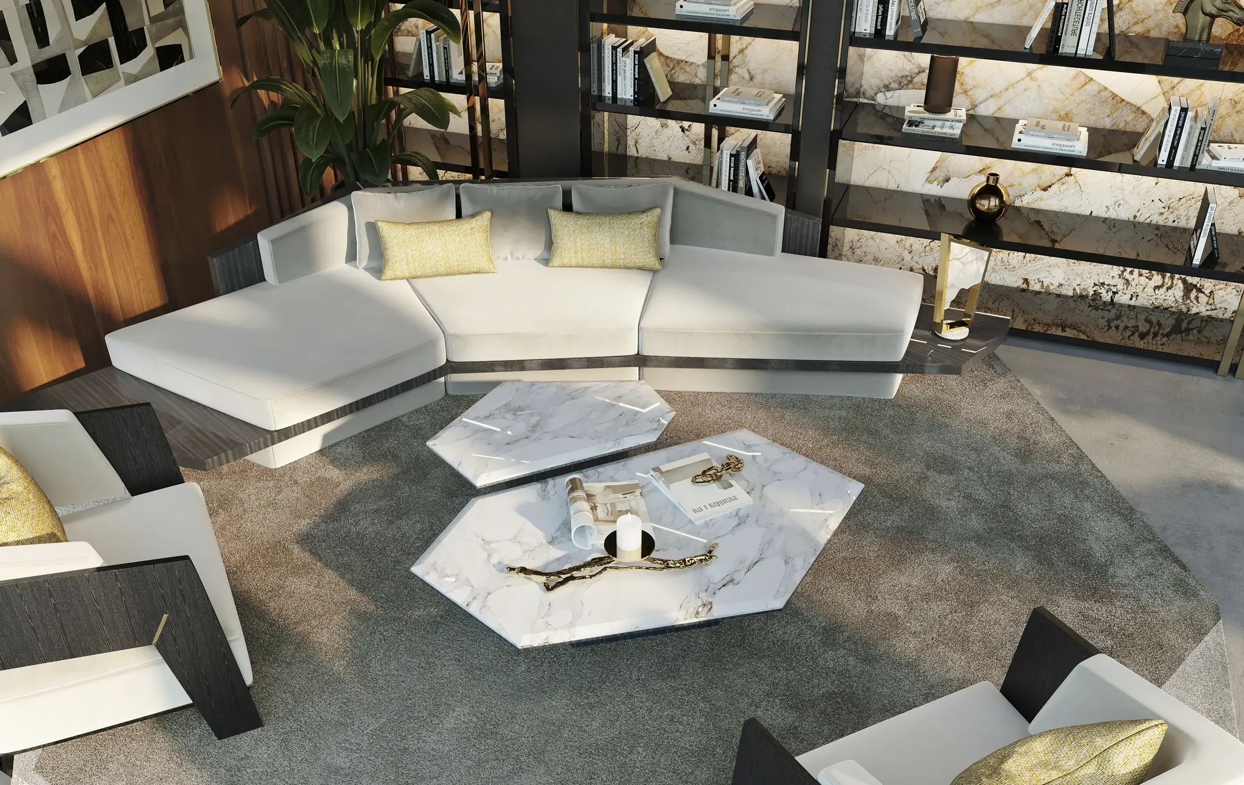 Summit Angular Sofa - 4