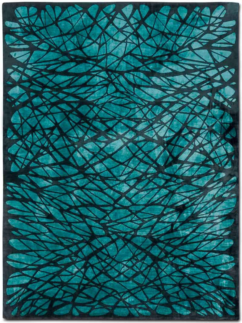 Dresden Turquoise Hand Knotted Rug