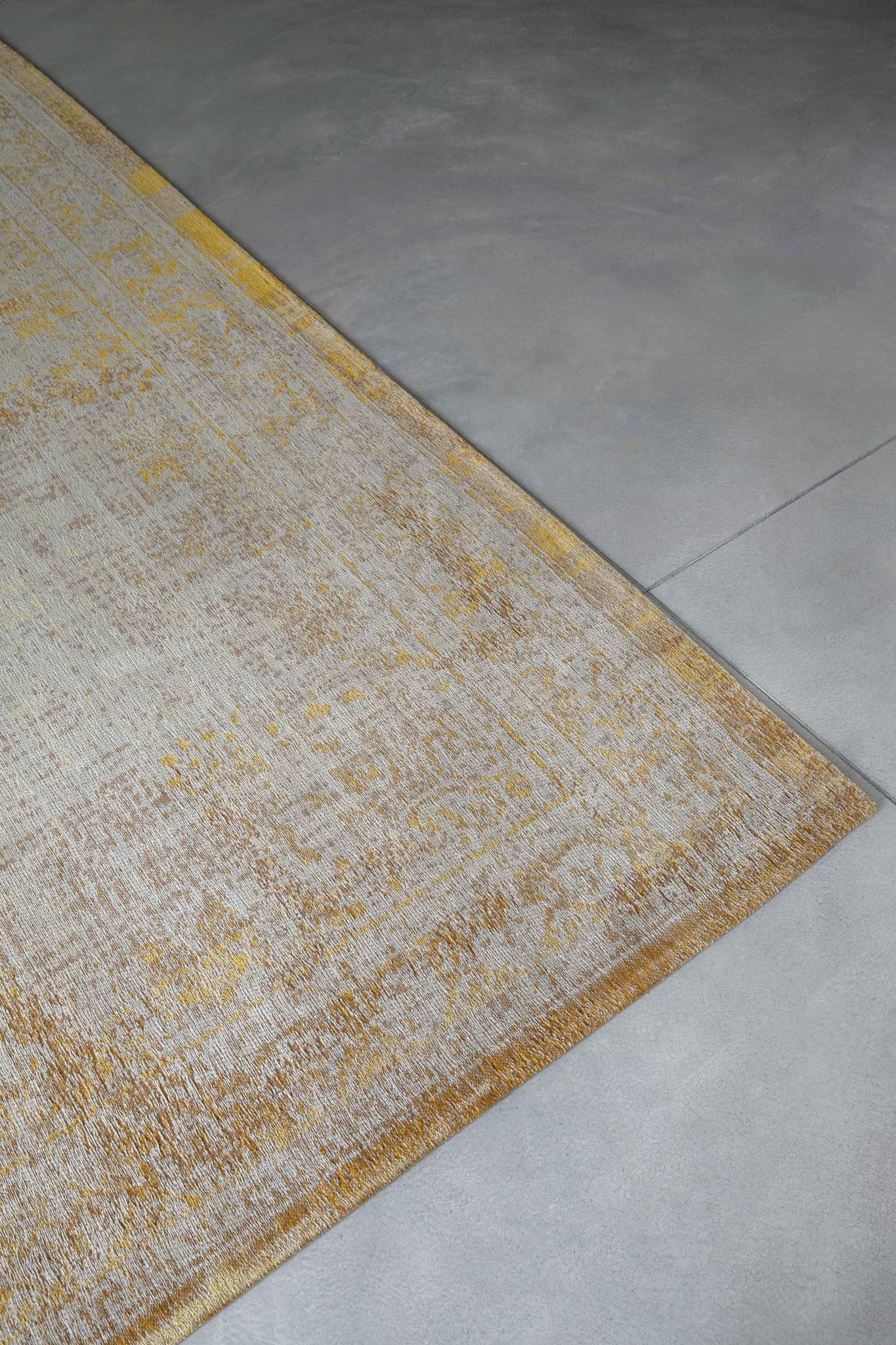 Medallion Yellow Rug