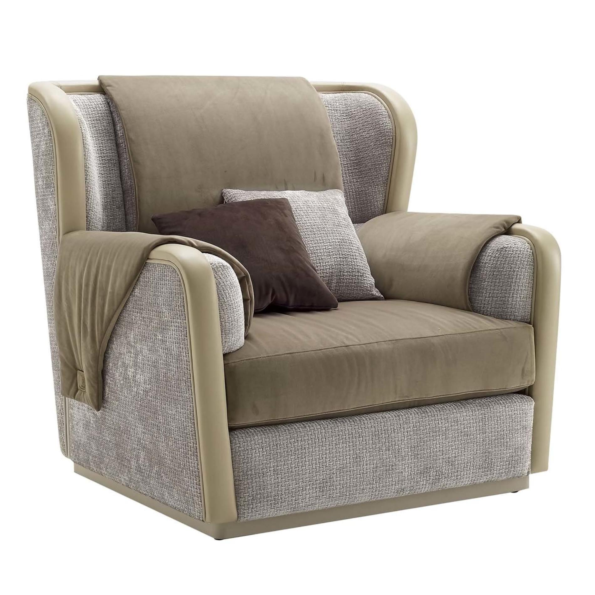 Oliver Beige Armchair