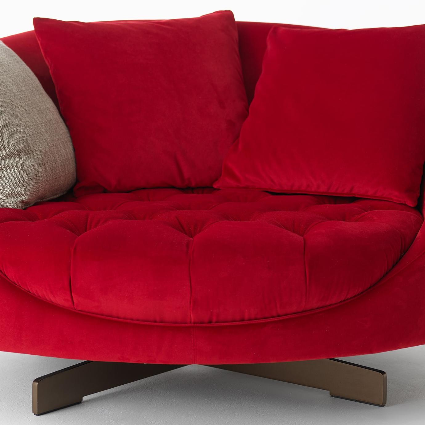 Hill Red Sofa