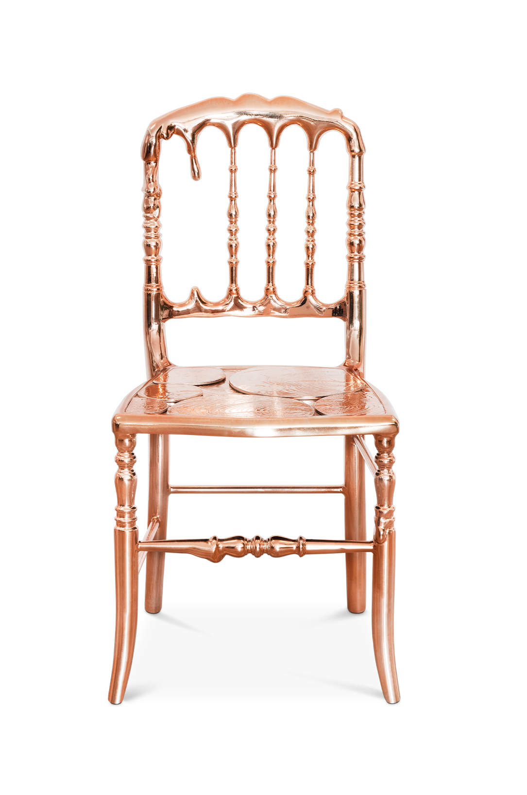 Empyrean Copper Accent Chair