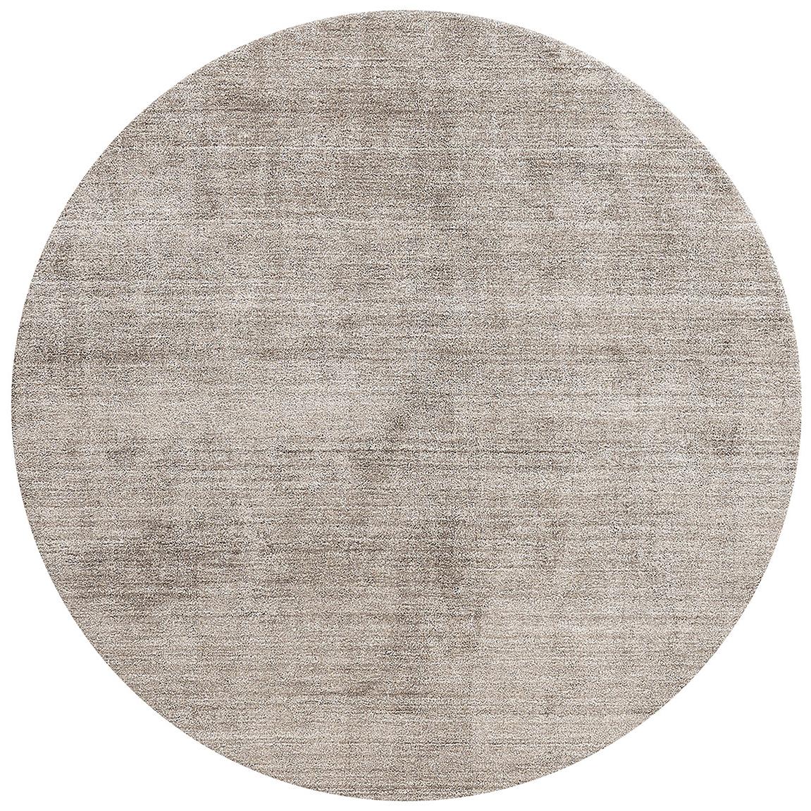 Round Cord Silk Rug