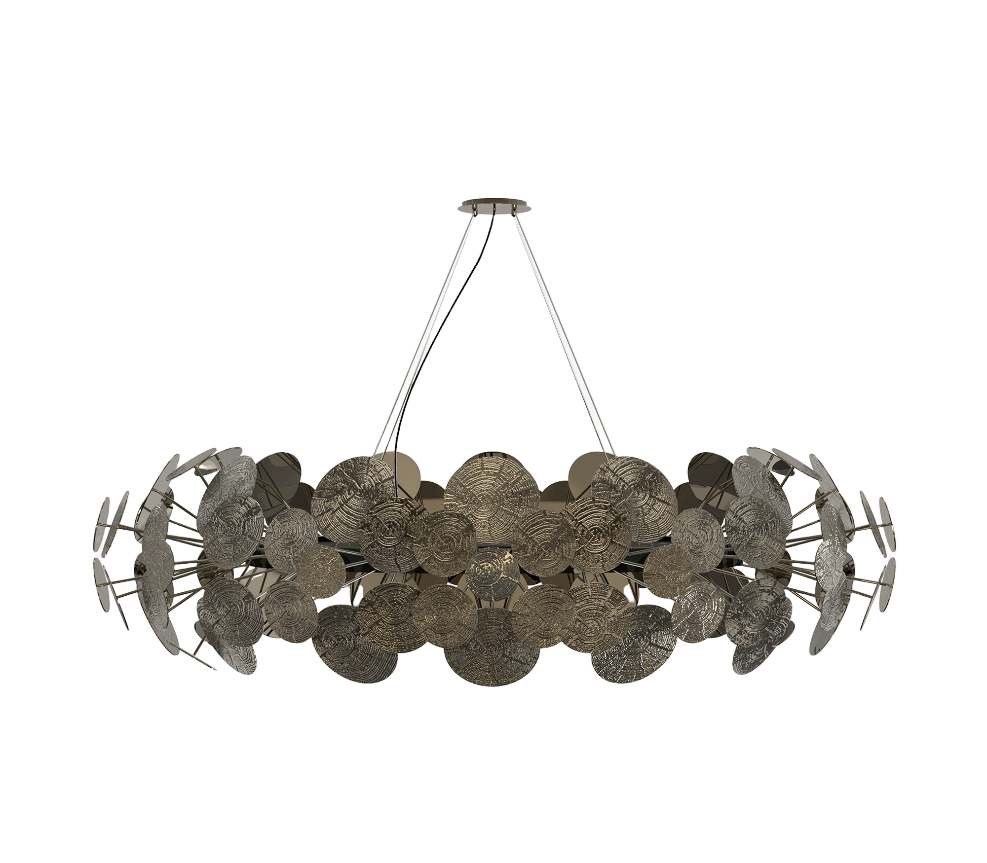 Gravity Patina Chandelier