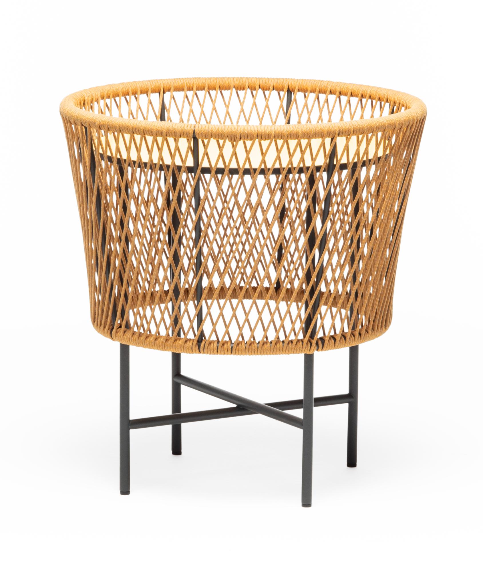 Tamburo SM Round Yellow Outdoor Coffee Table