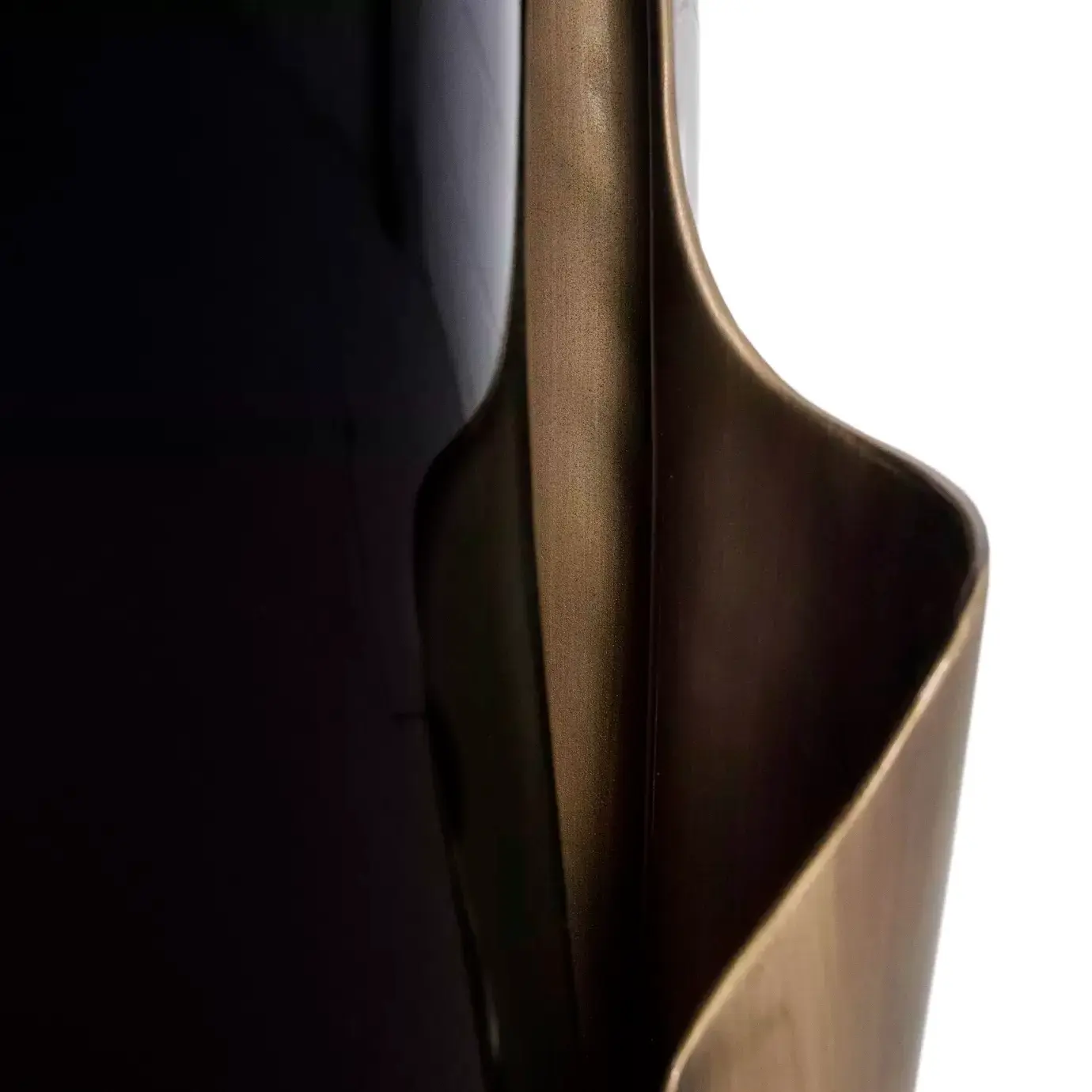 Solstice Aged Gold Leaf Side Table
