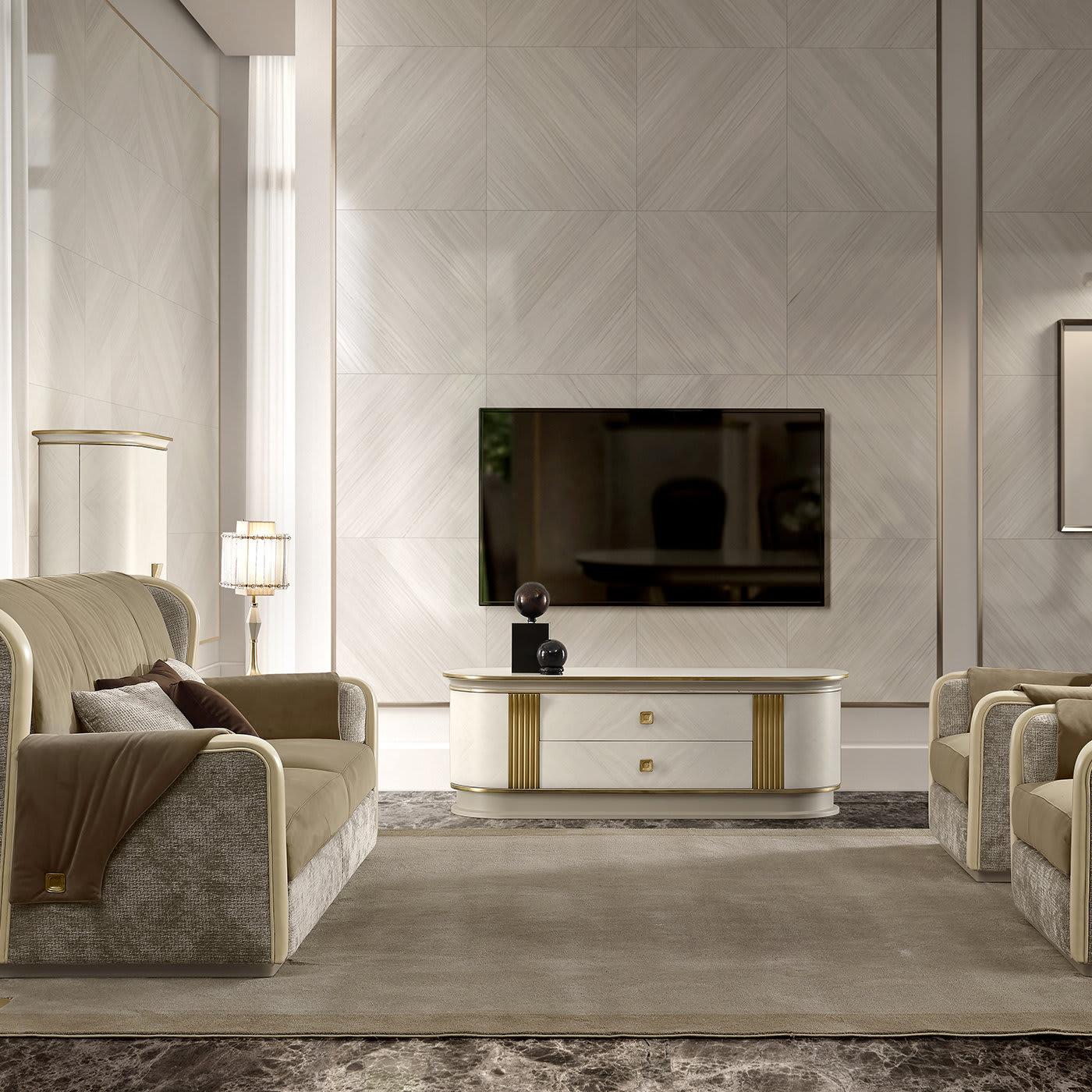 Beige 3-Seater Sofa