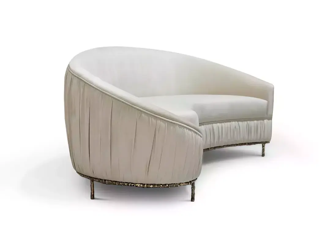 Vamp Metal Base Sofa