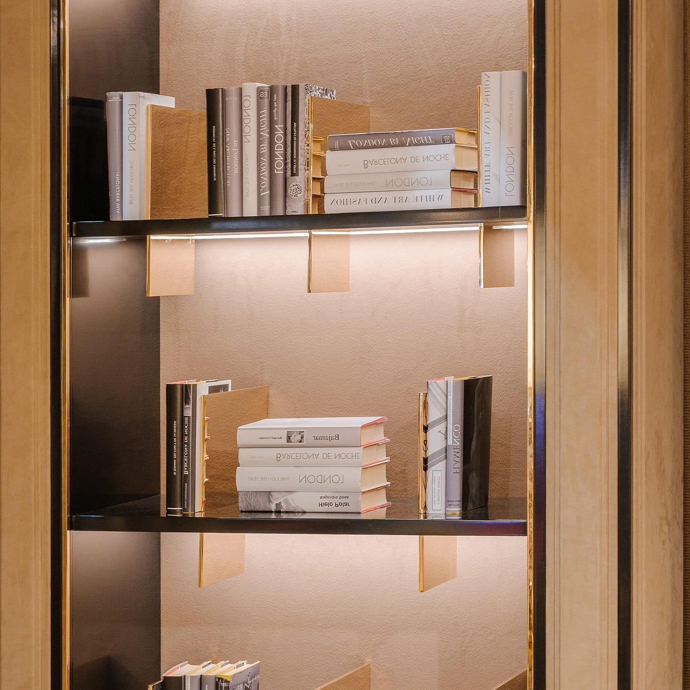 Feliz Modern Italian Bookcase