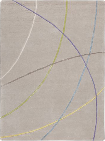 Indian Wool & Viscose Handwoven Rug