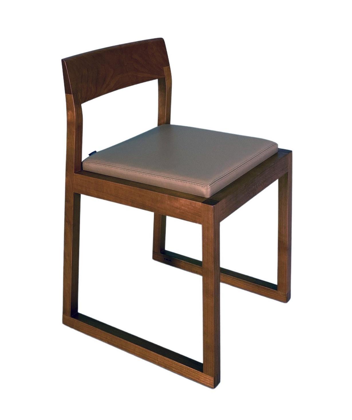 Burton Cherry Wood Chair