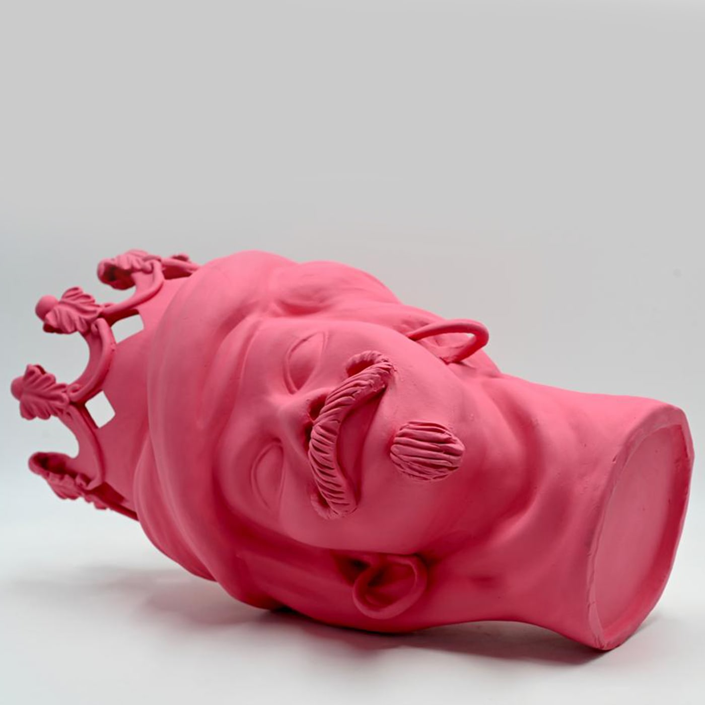 Moor's Head Pink Sculpture
