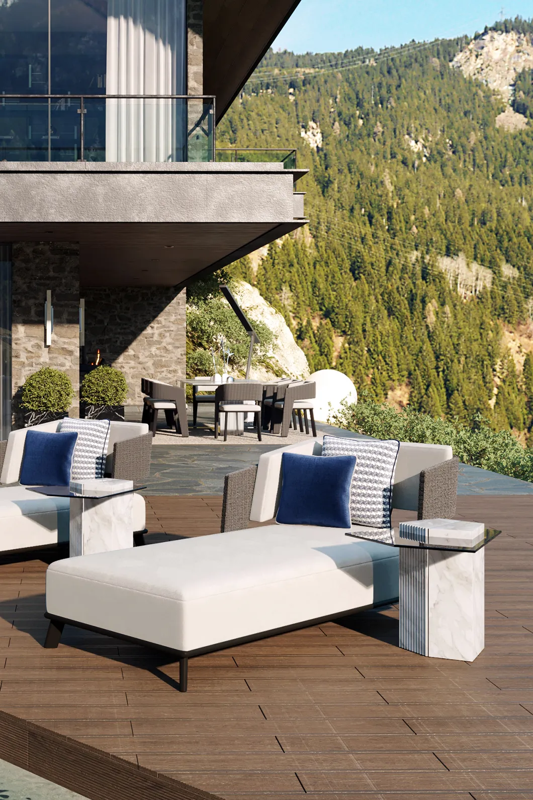Monarch Side Table - 1