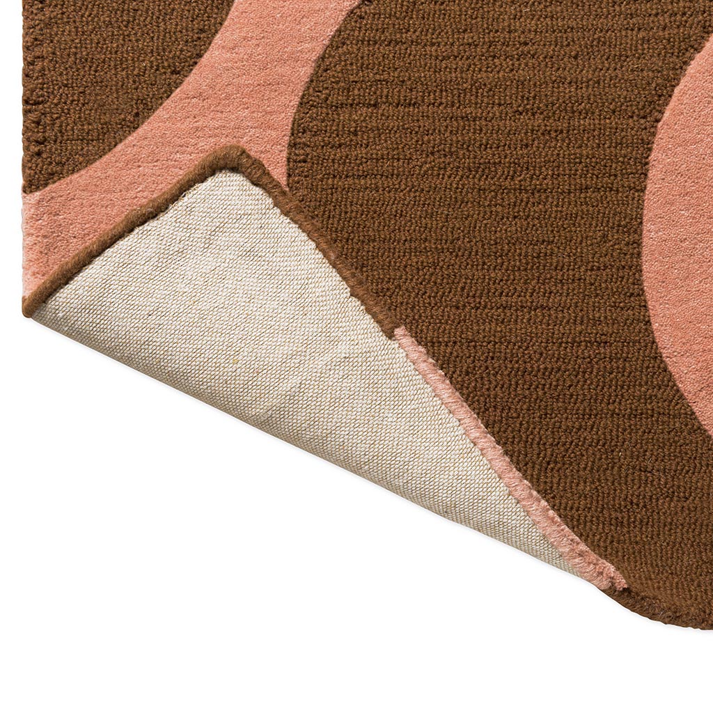 Flower Pink / Terracotta Rug | Size: 2' 2