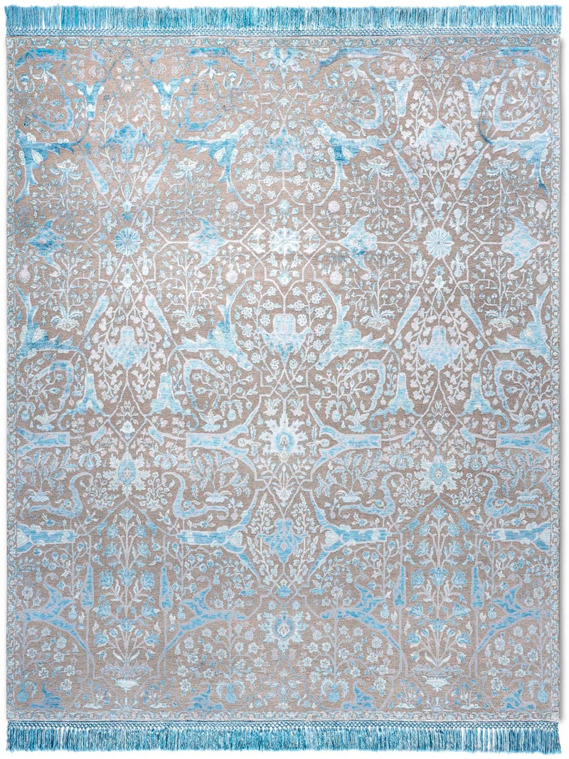 Teheran Blue Hand Woven Rug