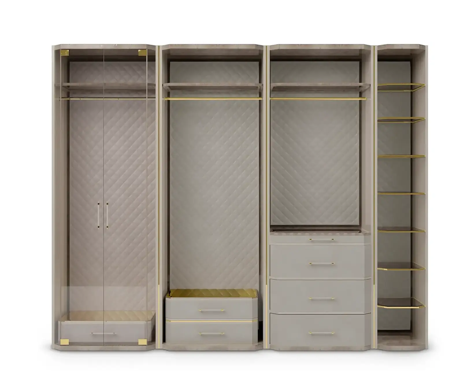 Cadence Beige Closet