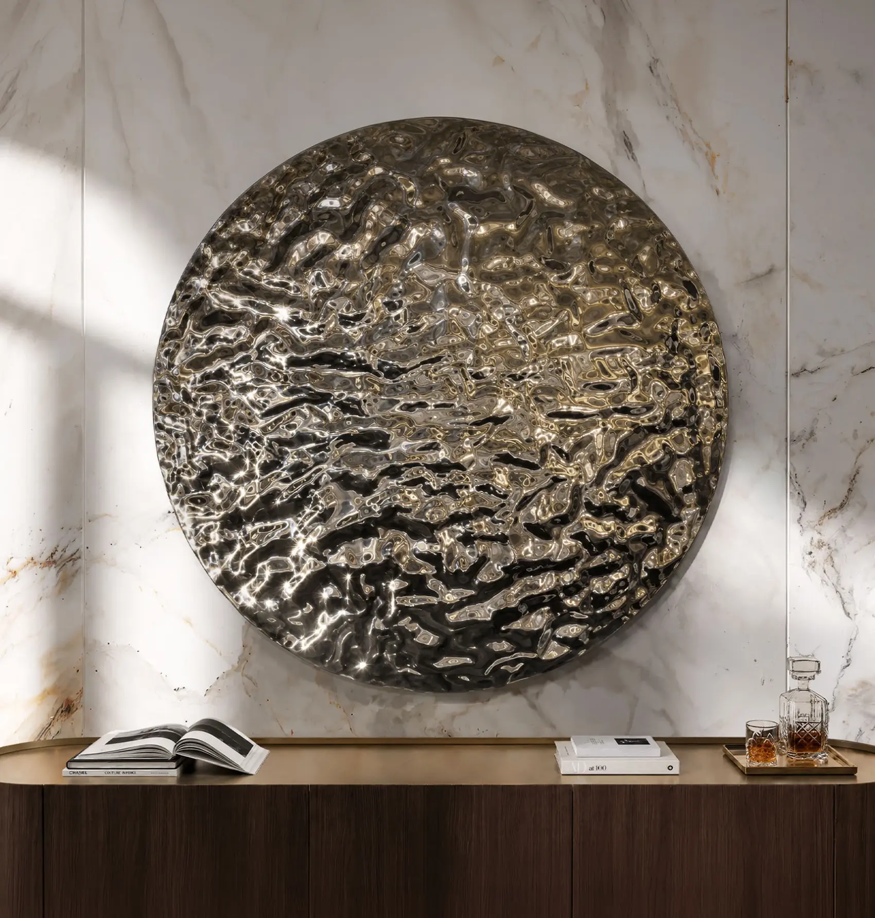 Gong Decorative Wall Mirror