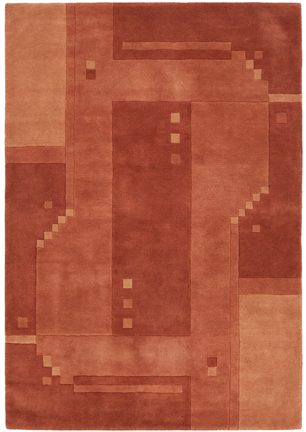 Rust Archive Artisan Rug
