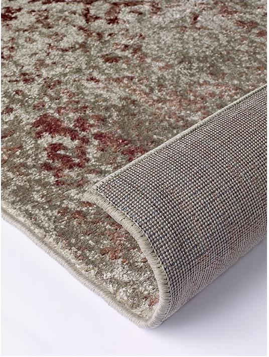 Antique Beige & Red Rug