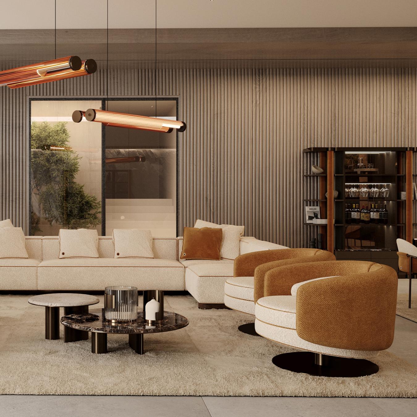 Bon Ton Low Round Coffee Table
