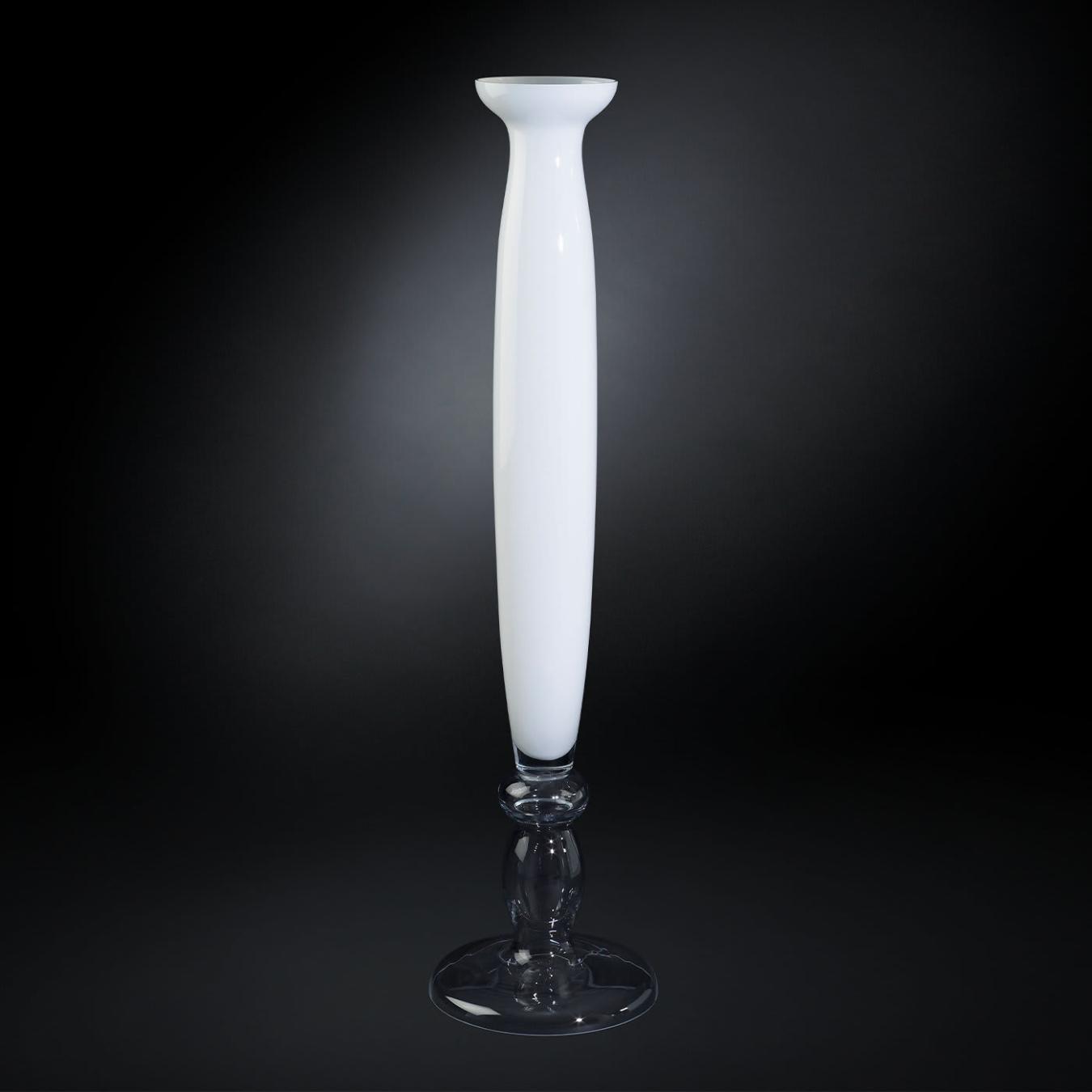 Mercurio White Vase