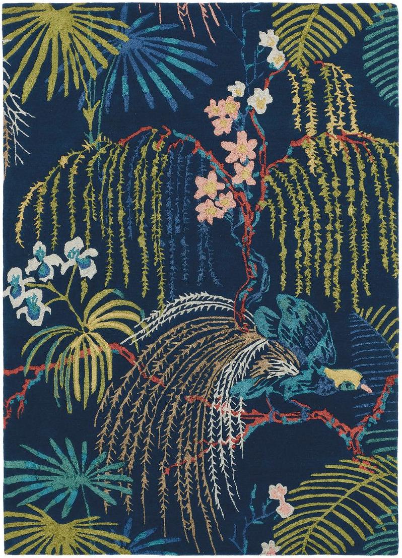 Tropical Night Wool Rug