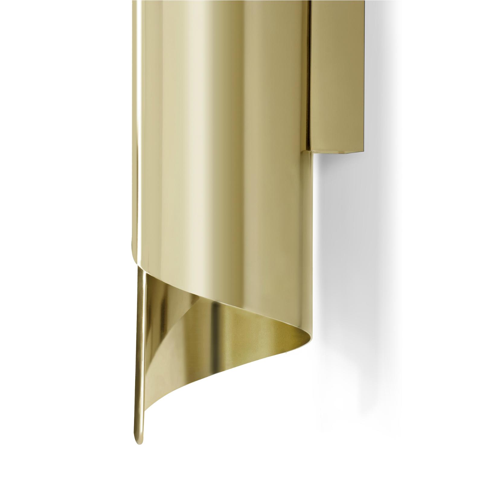 Aged Brass Wall Light