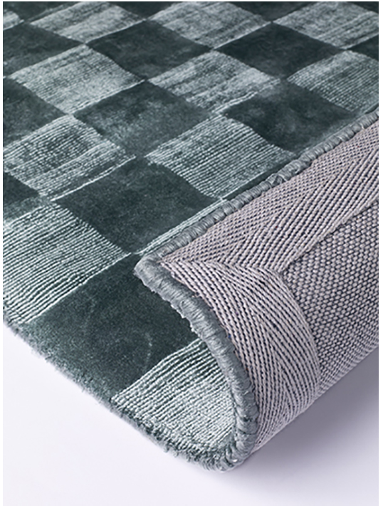 Tencel Grey Rug