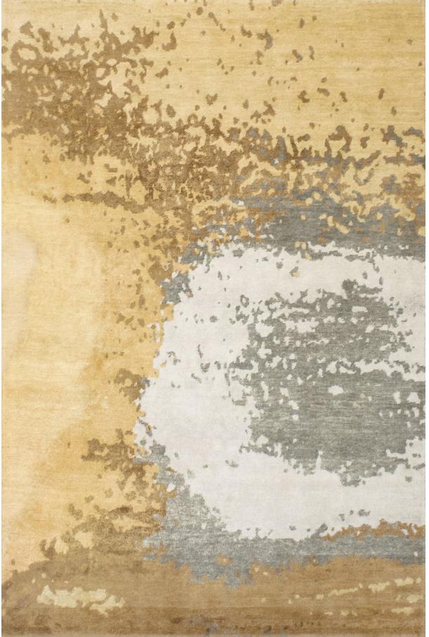 Granit Bamboo Silk Hand-Knotted Rug