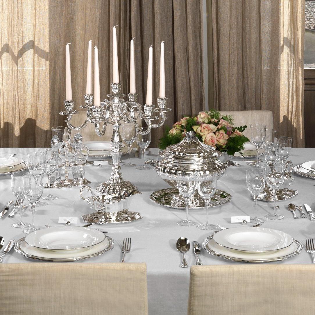 Royal Silver-Plated Candelabrum