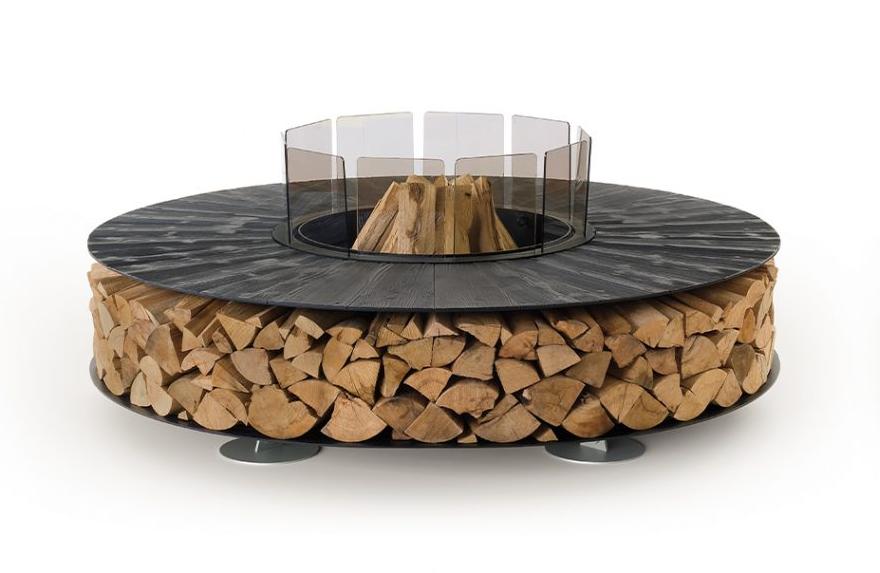 Zero Black Outdoor Fire Pit