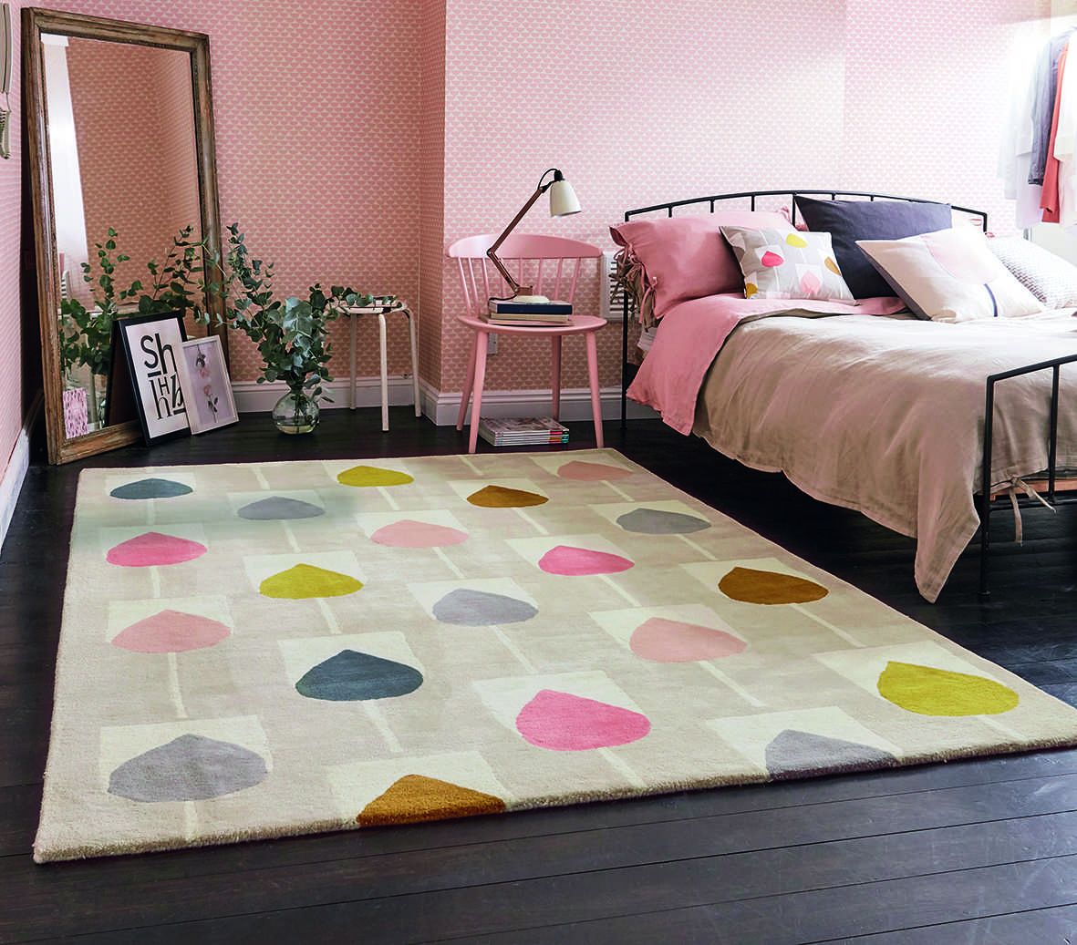 Living Sula Blush Handwoven Rug