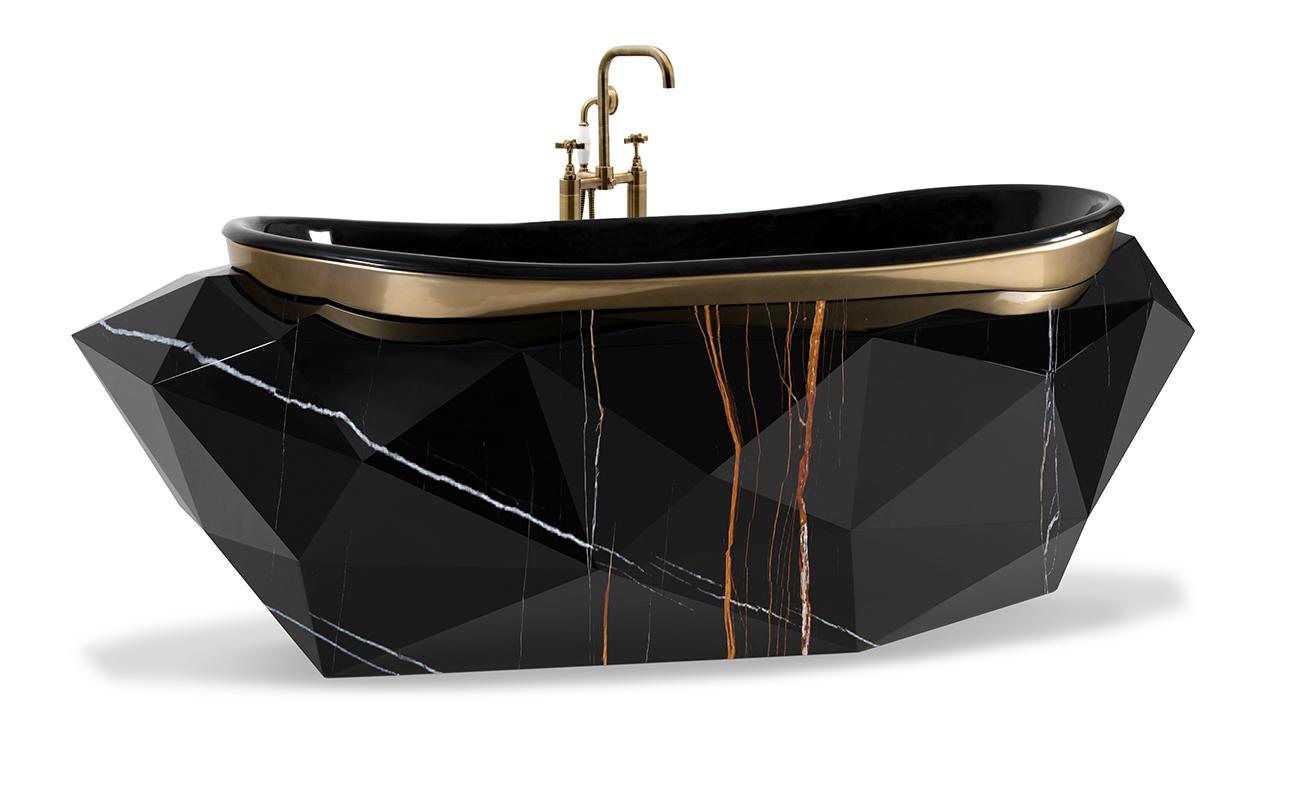Gemstone Faux Marble Bathtub