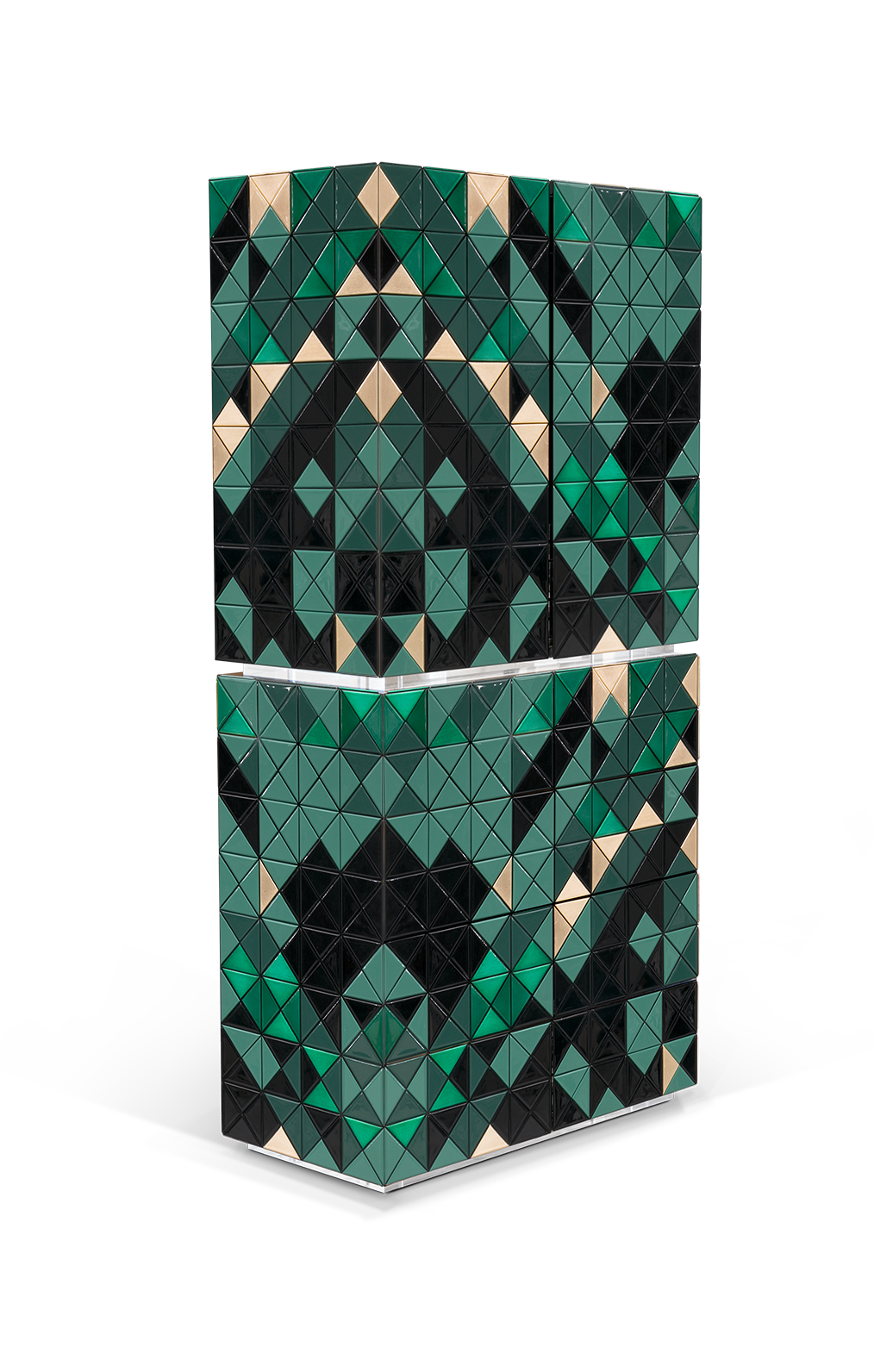 Mosaic II Green Cabinet