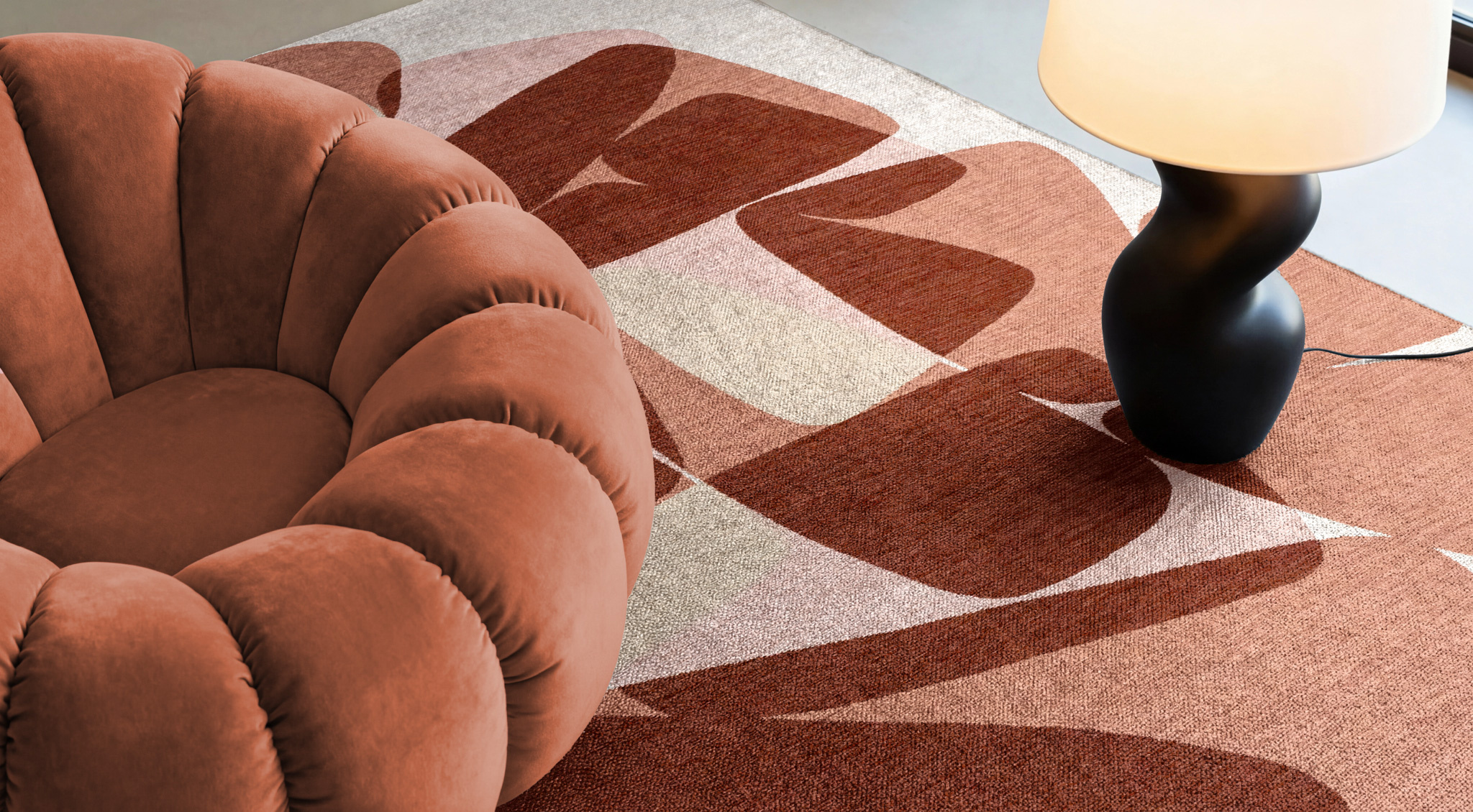 Cherry Mocha Rug | Size: 5' 7